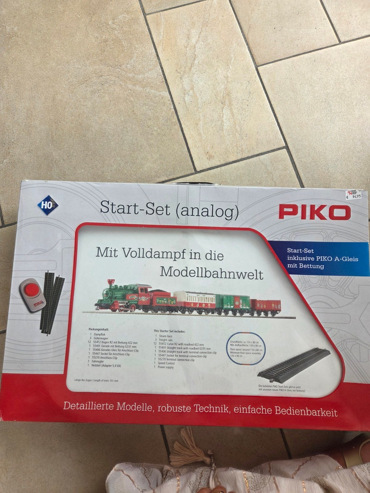 Piko startersset 57081 HO, Ophalen of Verzenden, Gelijkstroom, Piko