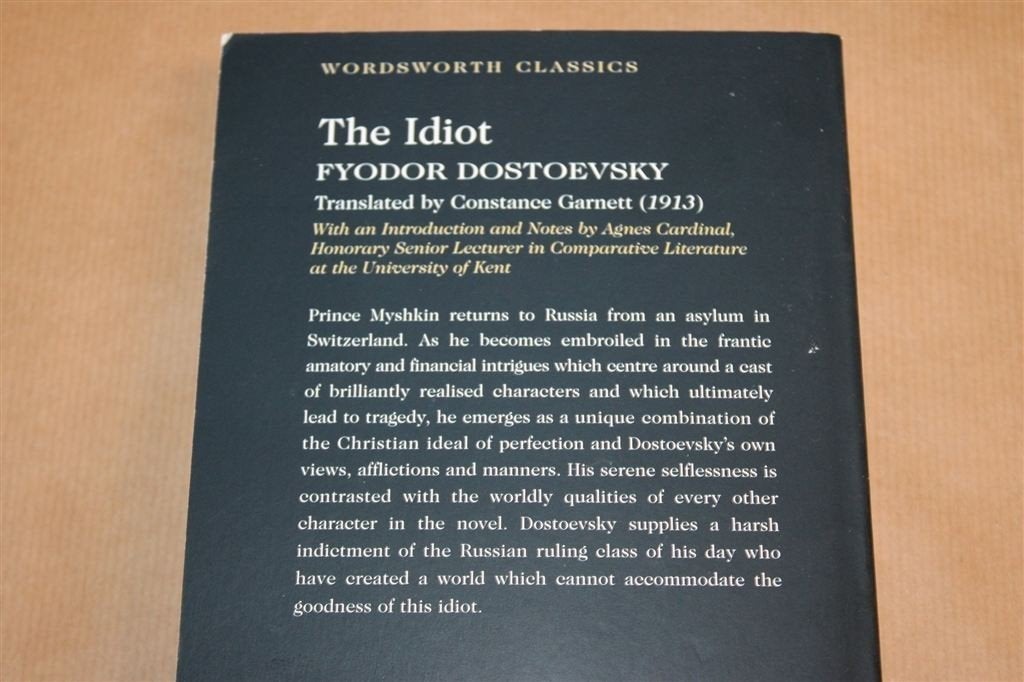 The Idiot — Dostojevski, Wordsworth Classics, Ophalen of Verzenden, Gelezen