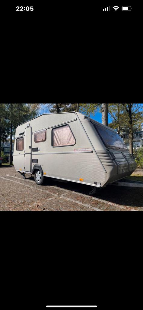 Kip Grey-Line caravan, Caravans en Kamperen, Standaardzit, Kip, 750 - 1000 kg, Particulier