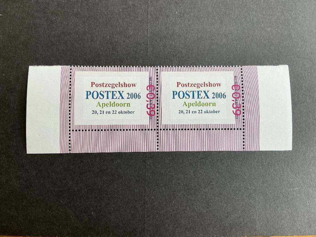 Persoonlijke zegel Postex 2006, Postzegels en Munten, Postzegels | Nederland, Verzenden, Na 1940, Postfris