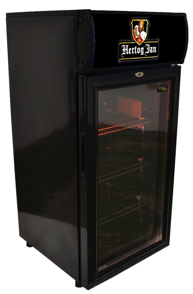 Hertog Jan Bier ''BlackLine'' koelkast 50L  €369,50 Incl BTW, Zonder vriesvak, Nieuw, Minder dan 75 liter, 45 tot 60 cm