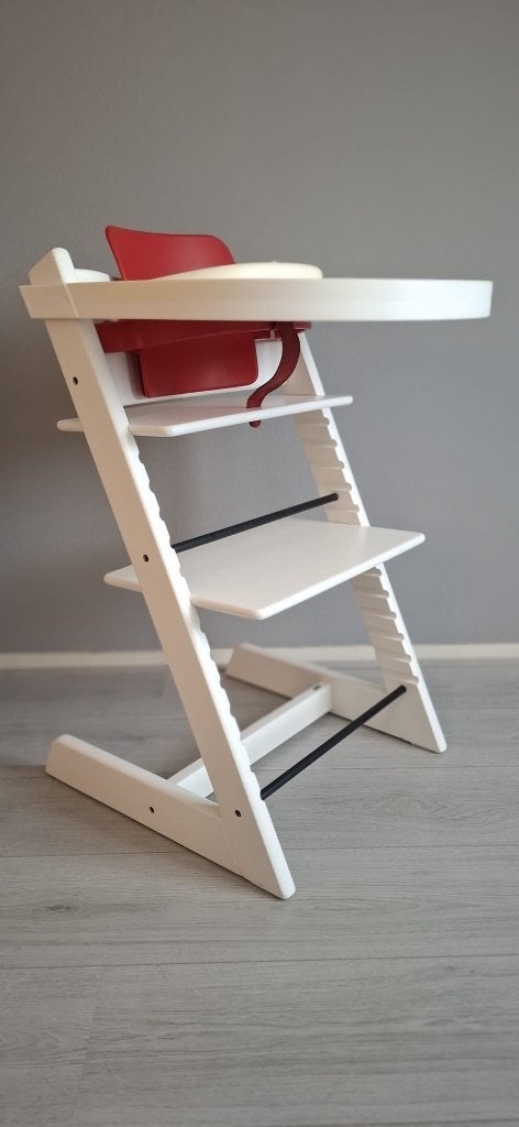 Stokke tripp trapp compleet in nieuwstaat, Ophalen, Zo goed als nieuw, Meegroeistoel