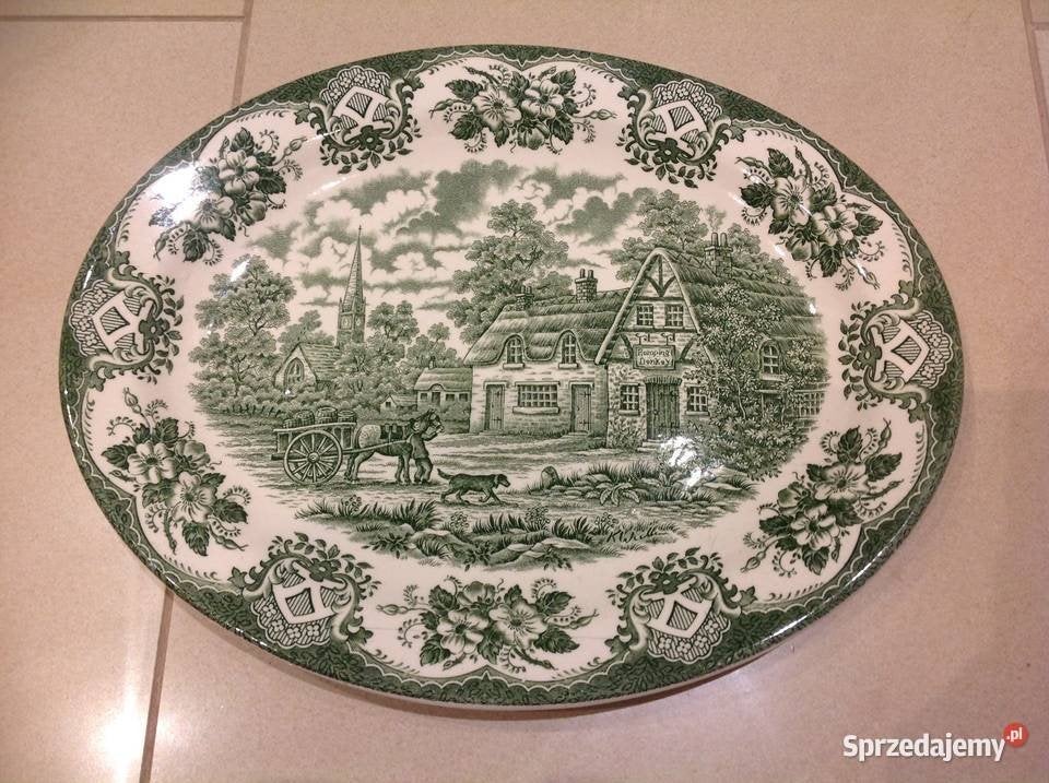 ( GEZOCHT ) english ironstone tableware old inns serie green, Ophalen of Verzenden