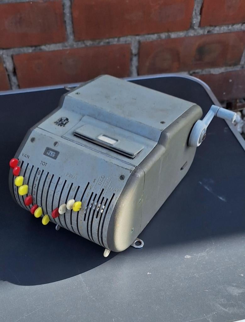 Beckson NZH Kaartjesautomaat - Vintage Bus Ticket Machine, .., Gebruikt, ., Ophalen of Verzenden