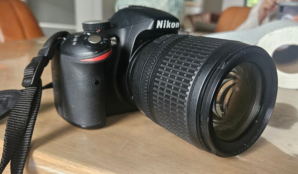 Nikon D3200 camera, Gebruikt, Spiegelreflex, Cameratas, Ophalen of Verzenden