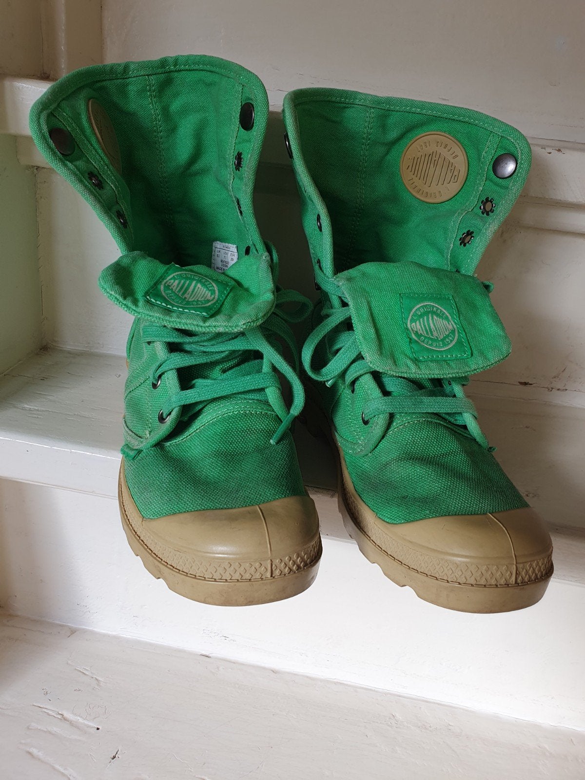 Palladium baggy groen 39 Woman, Verzenden, Palladium, Groen, Sneakers of Gympen
