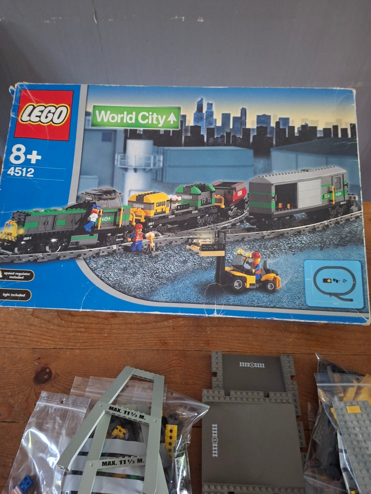 Lego 9 volt trein 4512 in doos z.g.a.n, Ophalen of Verzenden