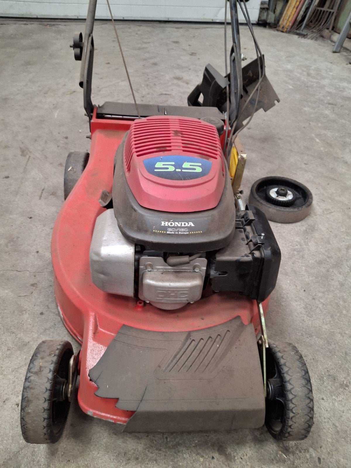 Honda Grasmaaier, Ophalen, Gebruikt