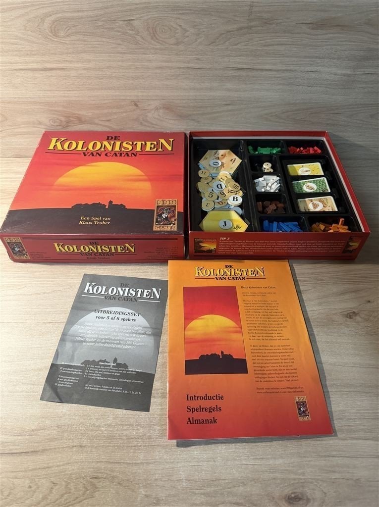 kolonisten van catan hout met 5-6 spelers uitbreiding - s667