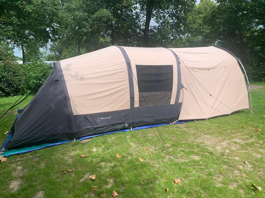 Ruime Opblaas tent bardani airwave 300 de luxe, Caravans en Kamperen, Ophalen, Zo goed als nieuw