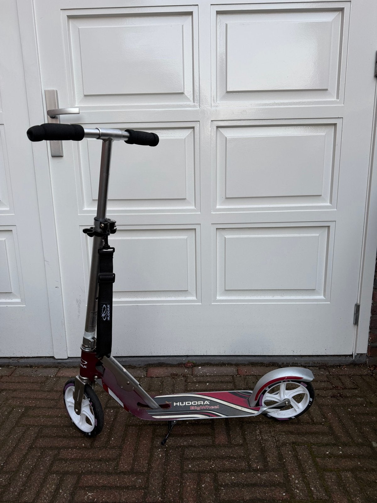 Hudora Big Wheel step - rood/zilver, Ophalen, Gebruikt, Gewone step