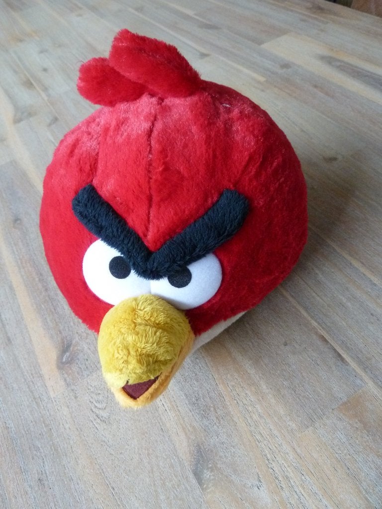 knuffel ANGRY BIRDS, Kinderen en Baby's, Speelgoed | Knuffels en Pluche, Ophalen, Gebruikt, Overige typen