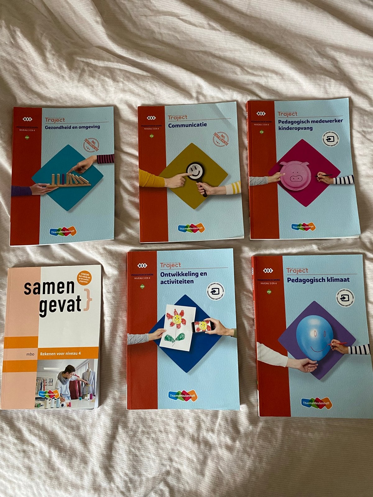 MBO Traject Pedagogisch Werk Niveau 3 en 4 Boeken, Boeken, Ophalen of Verzenden, Zo goed als nieuw, Overige niveaus, Overige vakken