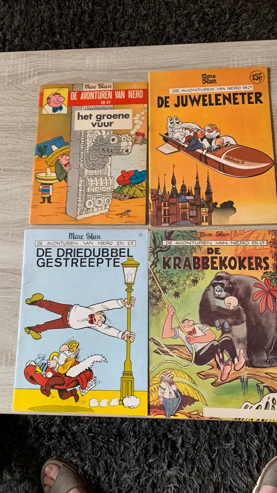 Marc sleen De avonturen van Nero en co. 4 titels., Boeken, Ophalen, Europa, Zo goed als nieuw, Meerdere comics