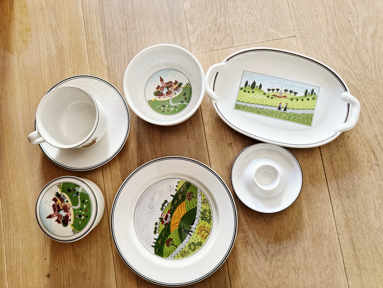Villeroy & Boch Design Naif serviesonderdelen, Verzenden, Zo goed als nieuw, Overige stijlen, Porselein