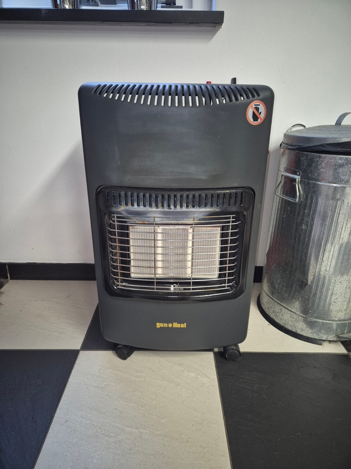 Sun Heat Gaskachel - Draagbare Terrasverwarmer, Gebruikt, Gas, Ophalen of Verzenden, Vrijstaand