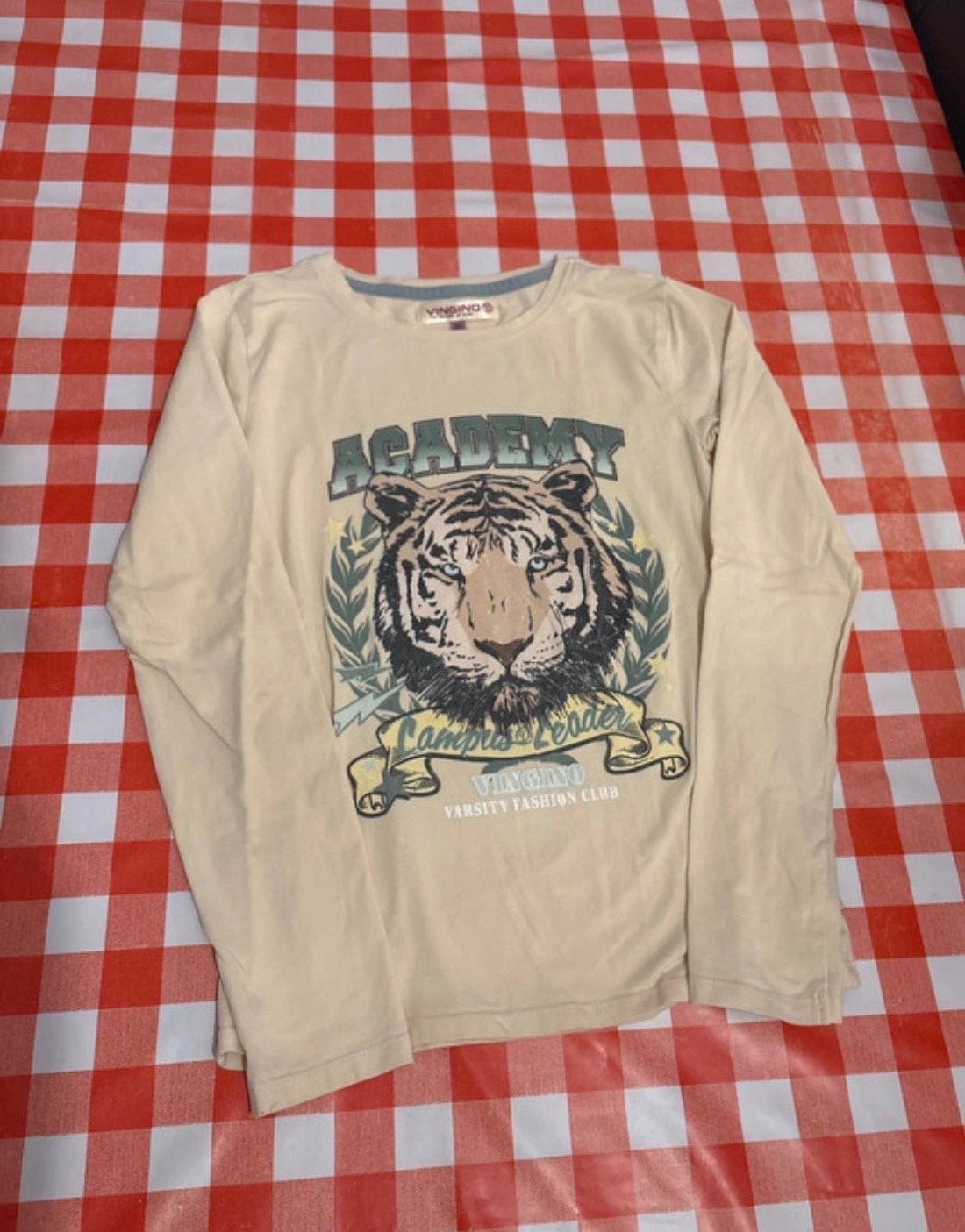 Vingino T-shirt met tijgerprint  maat 152, Ophalen of Verzenden