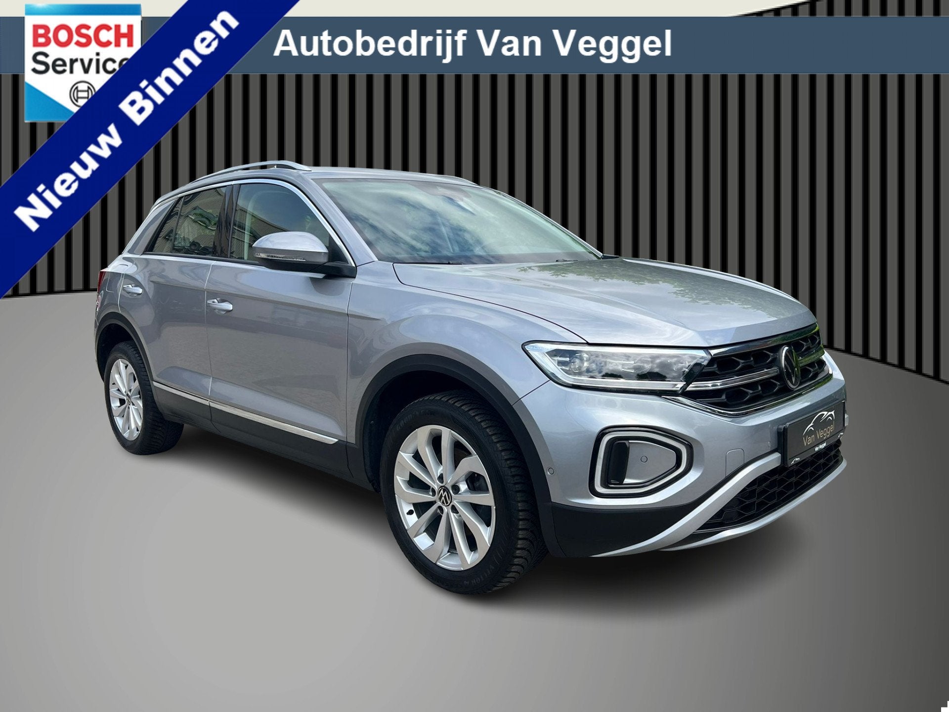 Volkswagen T-Roc 1.5 TSI Style plus virtual cockpit, stoelve, Auto's, Gebruikt, Zwart, 150 pk, Bedrijf