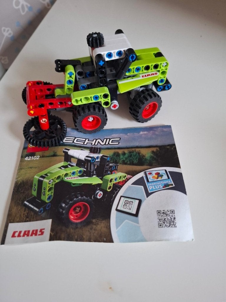 Lego: Claas Xerion & Racer, Gebruikt, Compleet, Lego, Ophalen of Verzenden