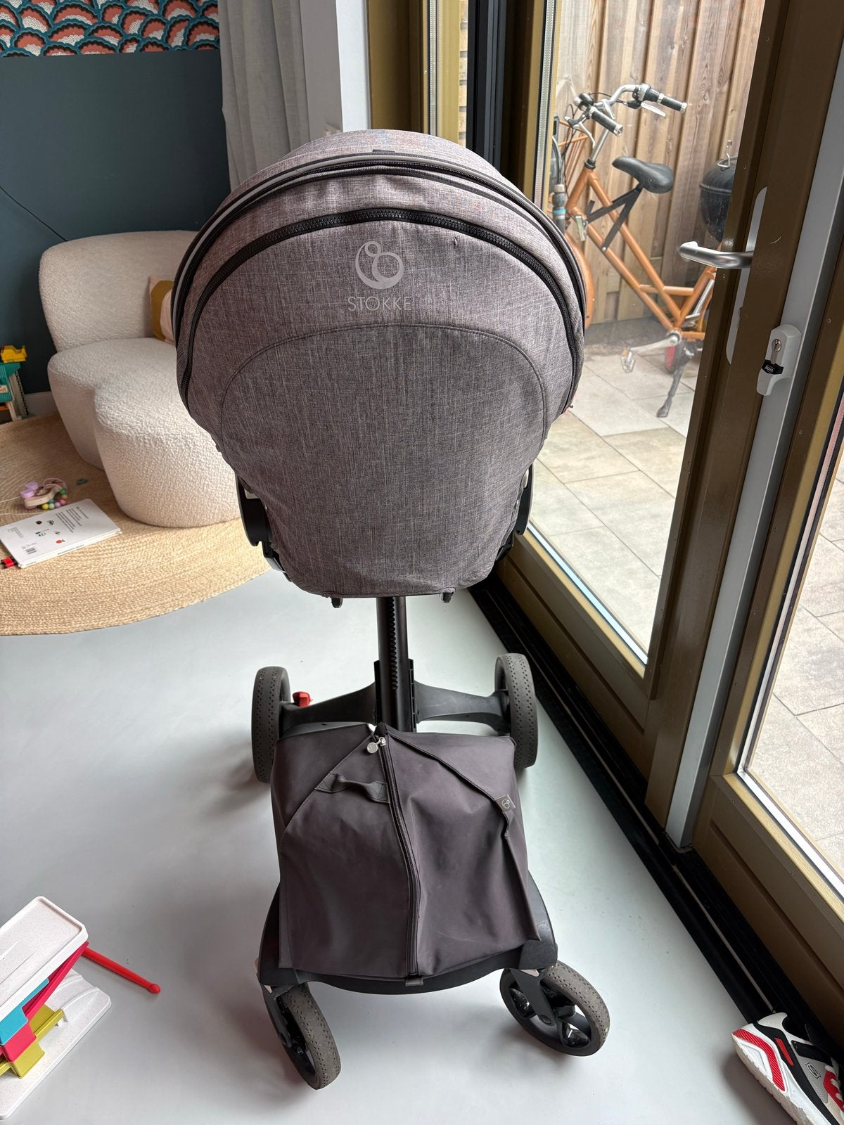 Stokke Xplory Kinderwagen - Grijs, Kinderen en Baby's, Ophalen, Gebruikt, Kinderwagen, Overige merken