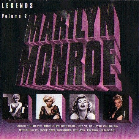 Marilyn Monroe – Legends - Volume 2, Ophalen of Verzenden, Zo goed als nieuw