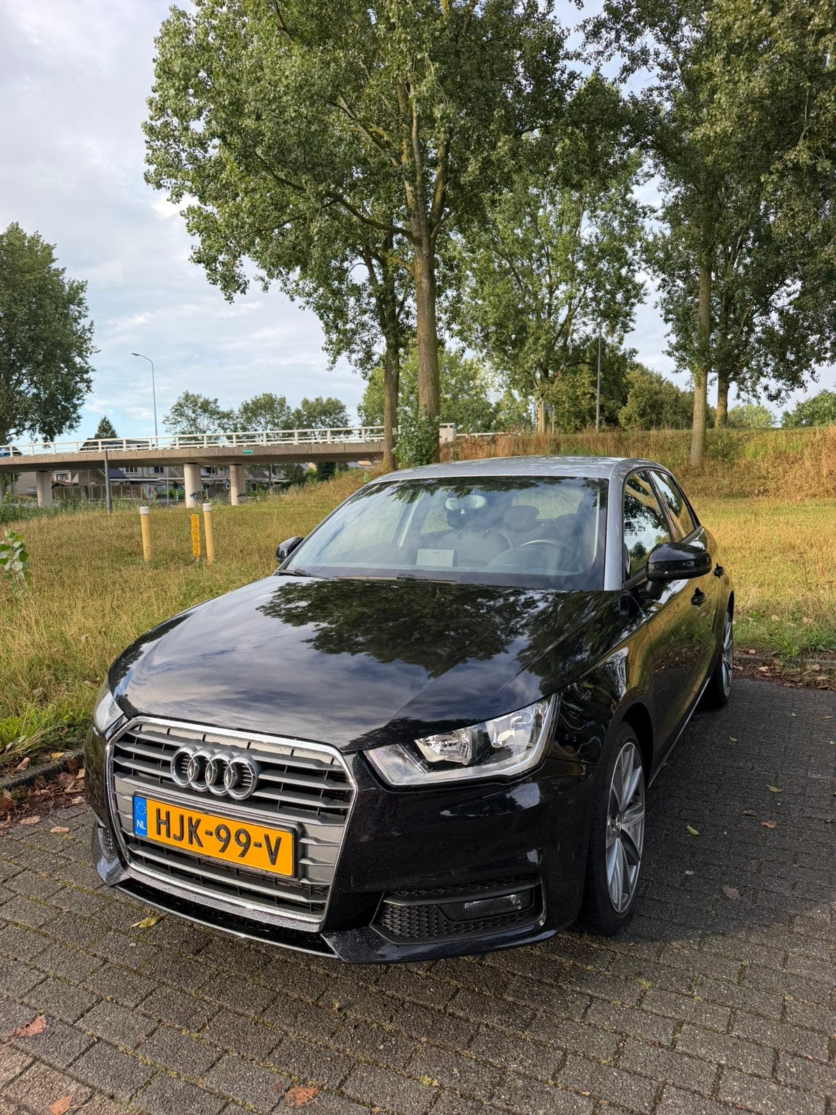 Audi A1 1.0 TFSI Sportback Zwart | NAP, Auto's, Audi, Voorwielaandrijving, A1, 95 pk, Zwart