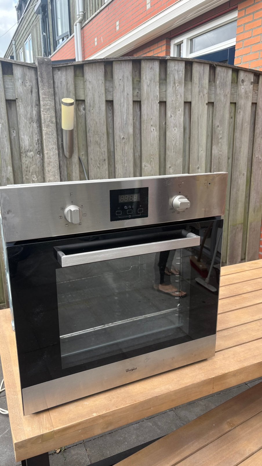 Inbouw oven whirlpool, Witgoed en Apparatuur, Ovens, Ophalen, Zo goed als nieuw