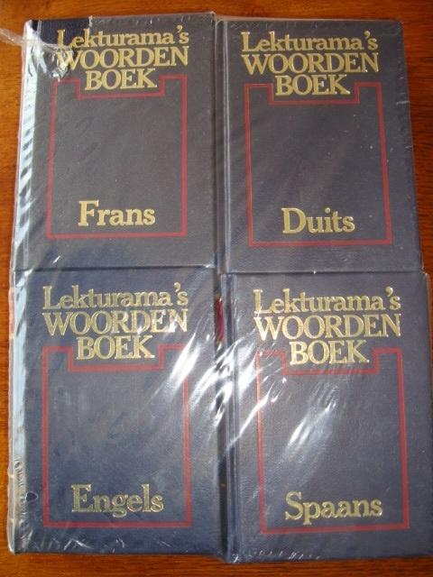 4 Woordenboeken Frans/ Duits/ Engels/ Spaans Nieuw Verpakt, Boeken, Ophalen of Verzenden, Nieuw, Van Dale, Nederlands