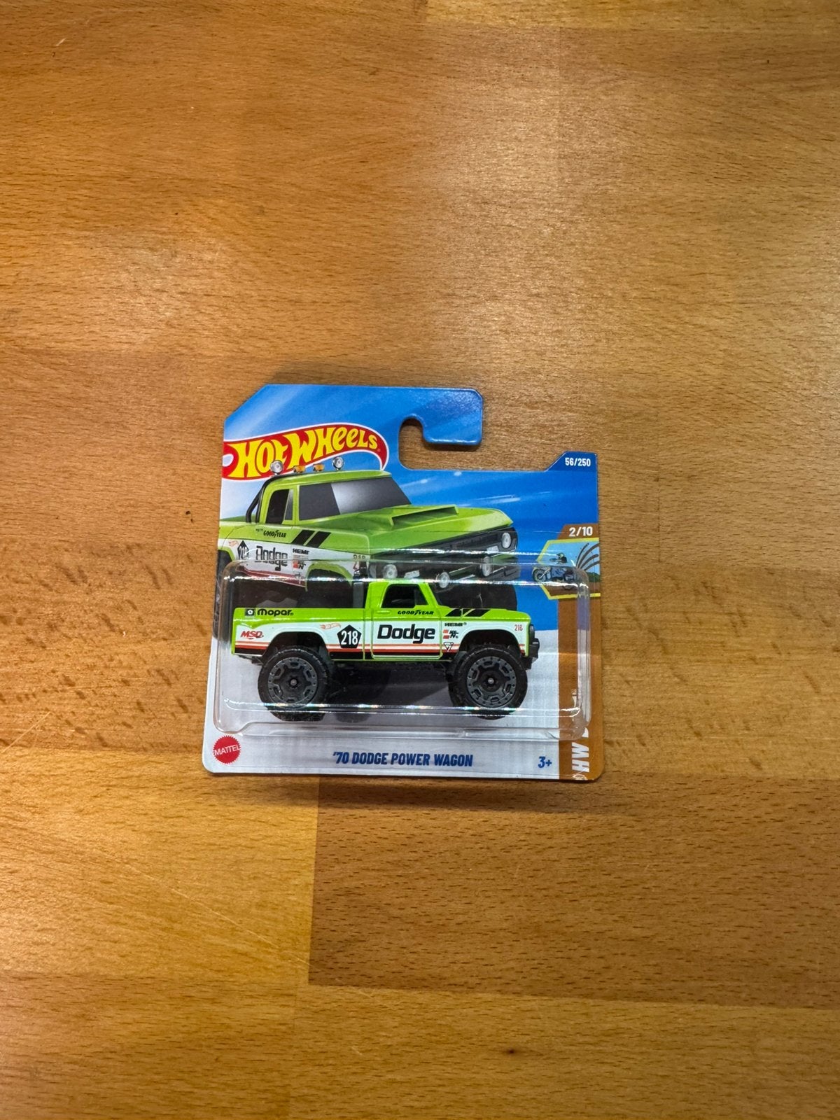 Hotwheels 70 Dodge Power Wagon, Ophalen of Verzenden, Zo goed als nieuw, Auto