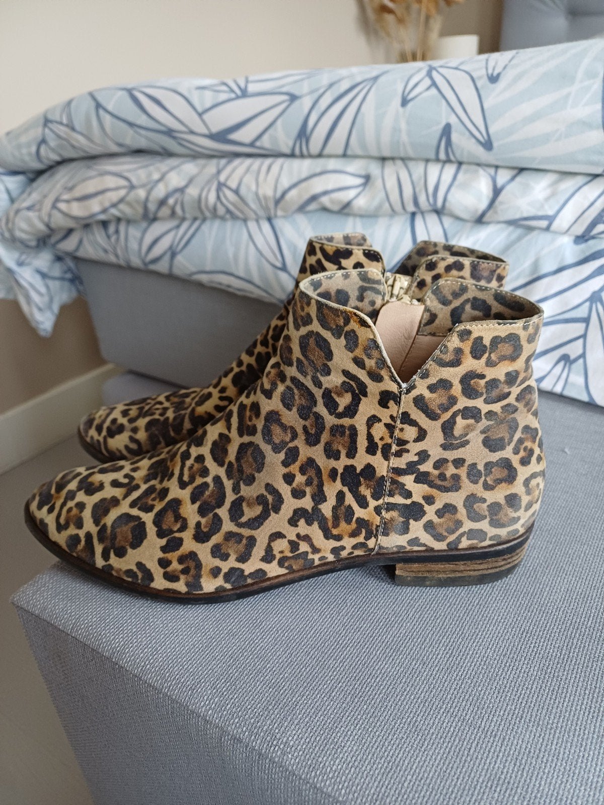 prachtig laarsje panter 39 40, Ophalen of Verzenden, Nieuw, Bruin