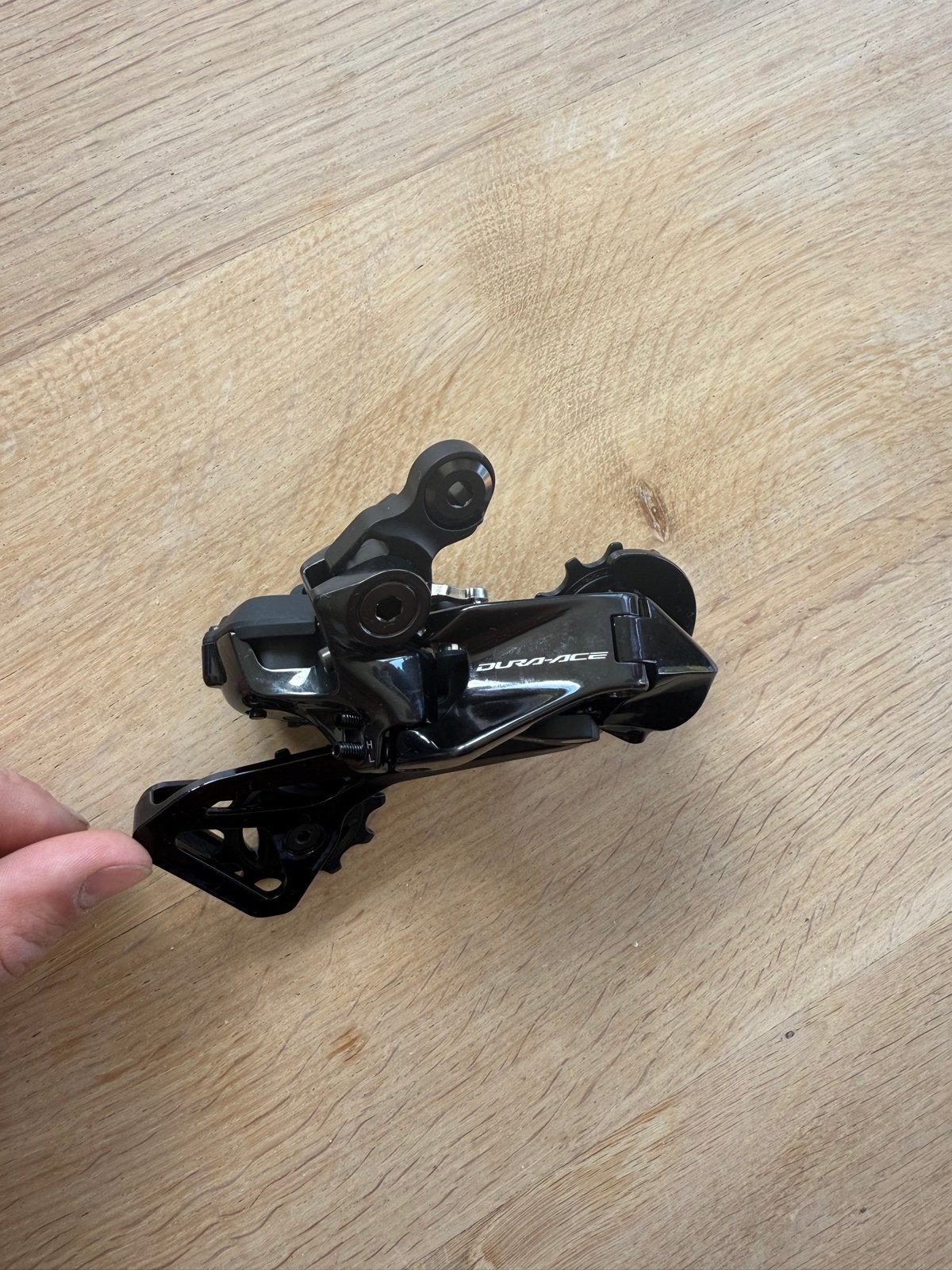 Shimano Dura-Ace RD-R9250 Di2 Achterderailleur, Ophalen of Verzenden, Zo goed als nieuw, Derailleur of Ketting, Aluminium