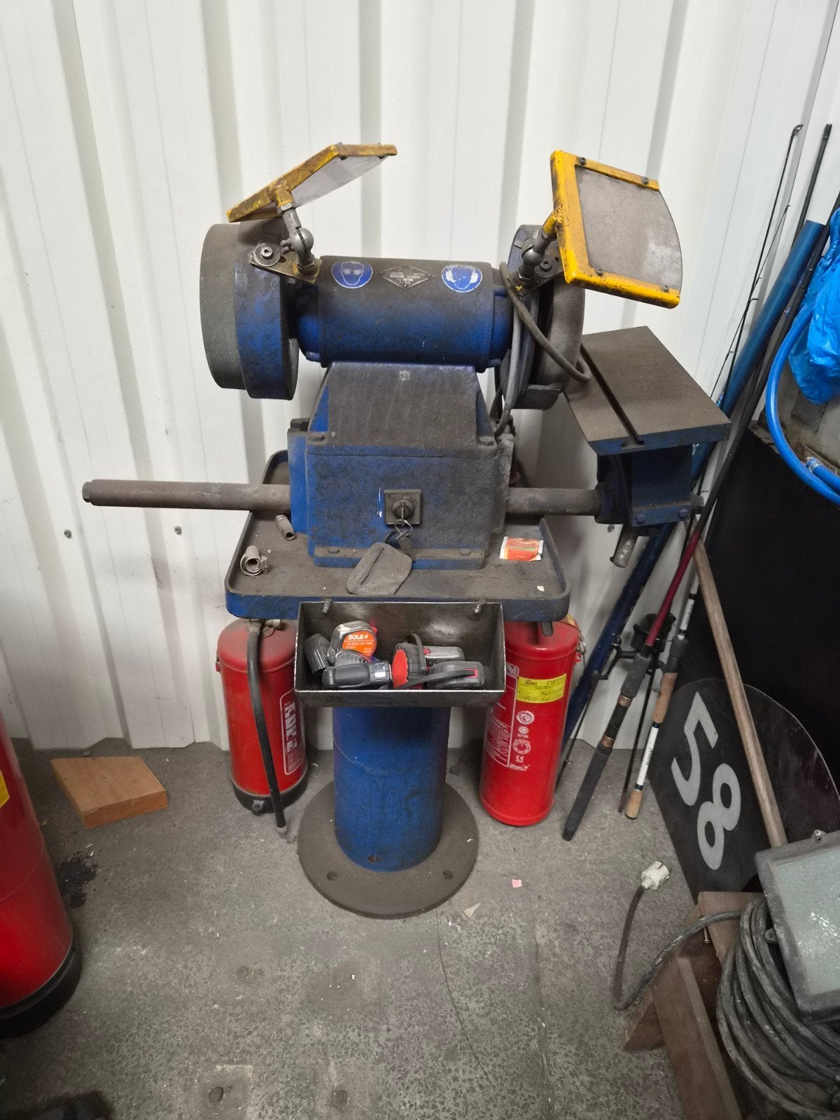 robuste slijpmachine, Ophalen of Verzenden, Gebruikt