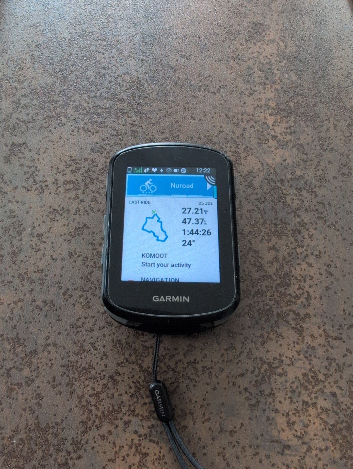 Garmin Edge 540 GPS fietscomputer, Fietsen en Brommers, Fietsaccessoires | Fietscomputers, Gebruikt, GPS, Ophalen of Verzenden