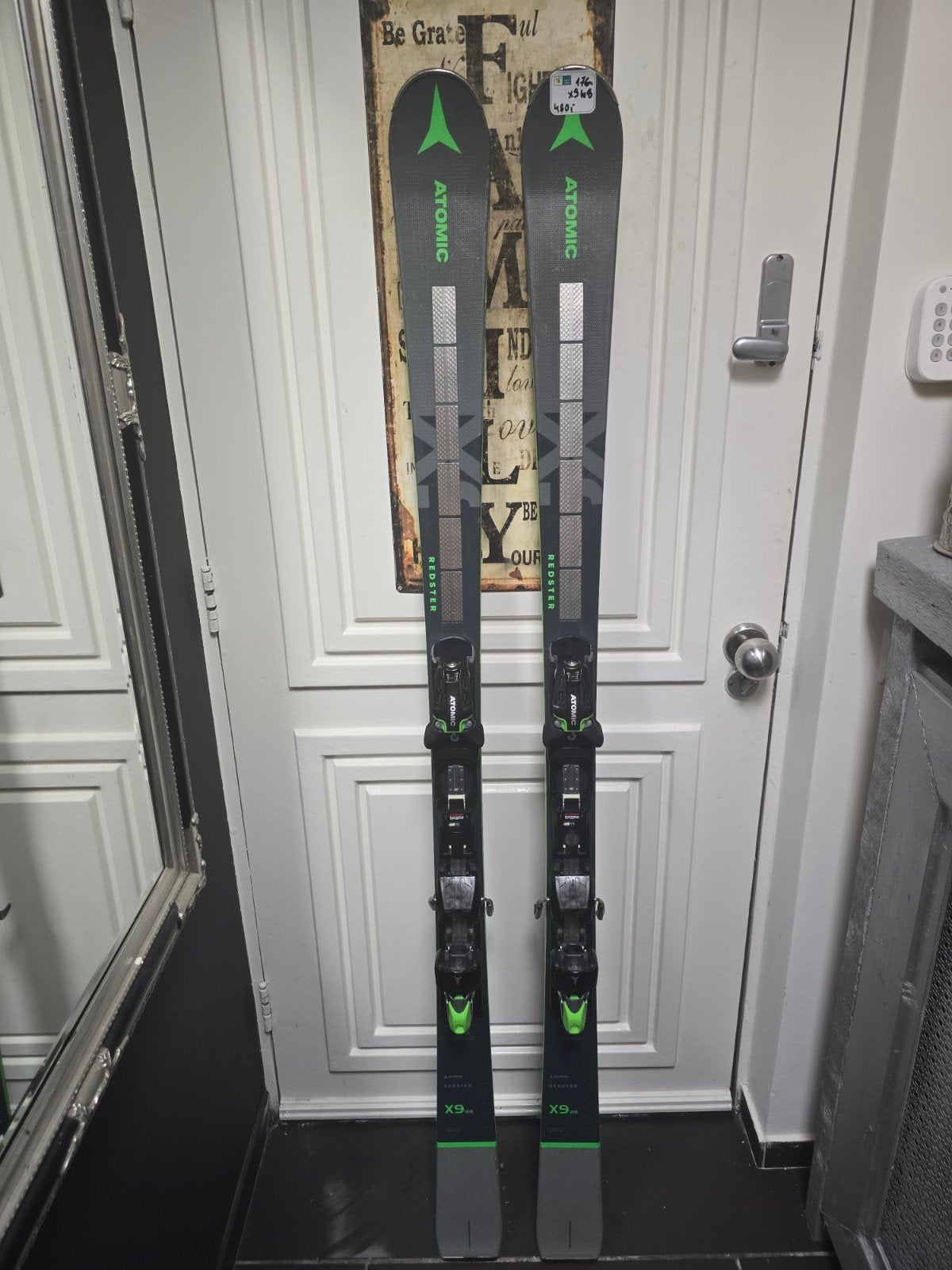 176cm ATOMIC REDSTER X9 WB rvsk wide body voor kenner top s, 160 tot 180 cm, Ophalen of Verzenden, Zo goed als nieuw, Carve