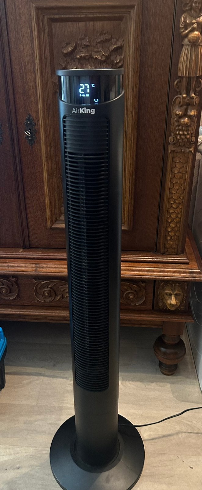 Staande ventilator, Witgoed en Apparatuur, Ventilatoren, Ophalen, Zo goed als nieuw, Statiefventilator