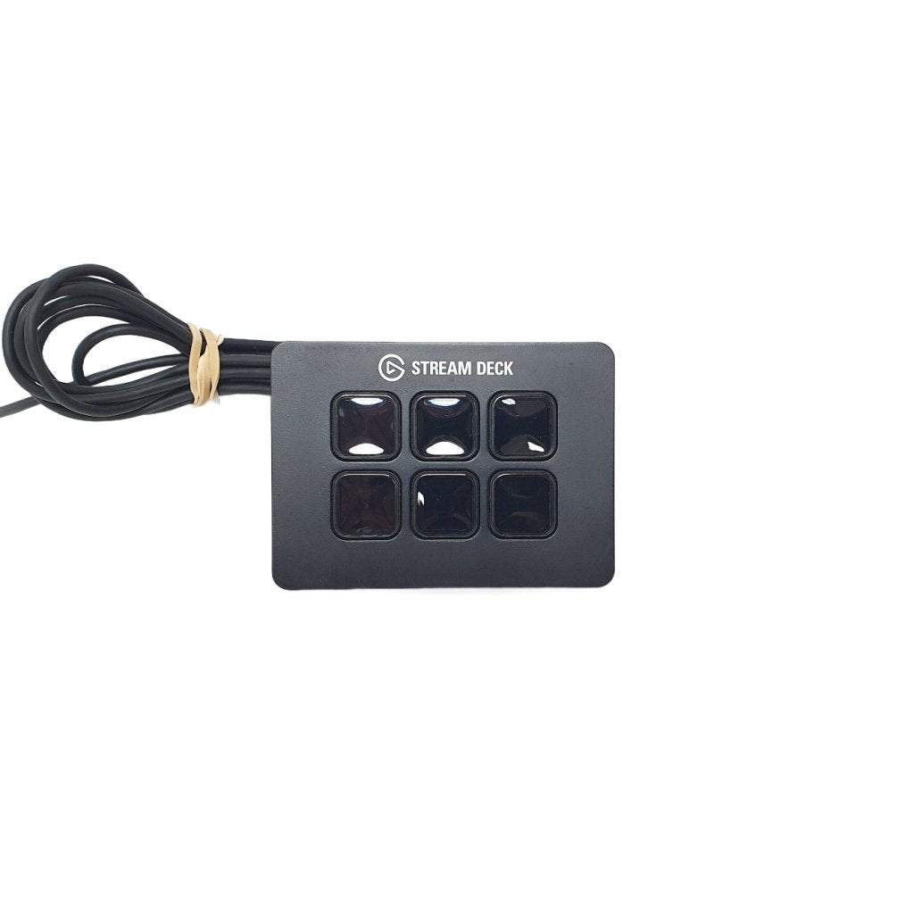 Elgato Stream Deck Mini in Zeer Nette Staat, Computers en Software, Toetsenborden, Elgato, Gebruikt, Mediarelations@elgato.com