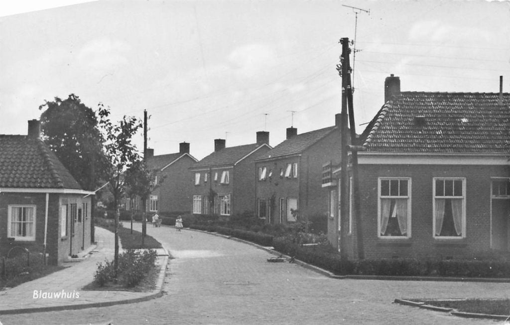 703-037-045 Blauwhuis, Ophalen of Verzenden, Voor 1920, Friesland