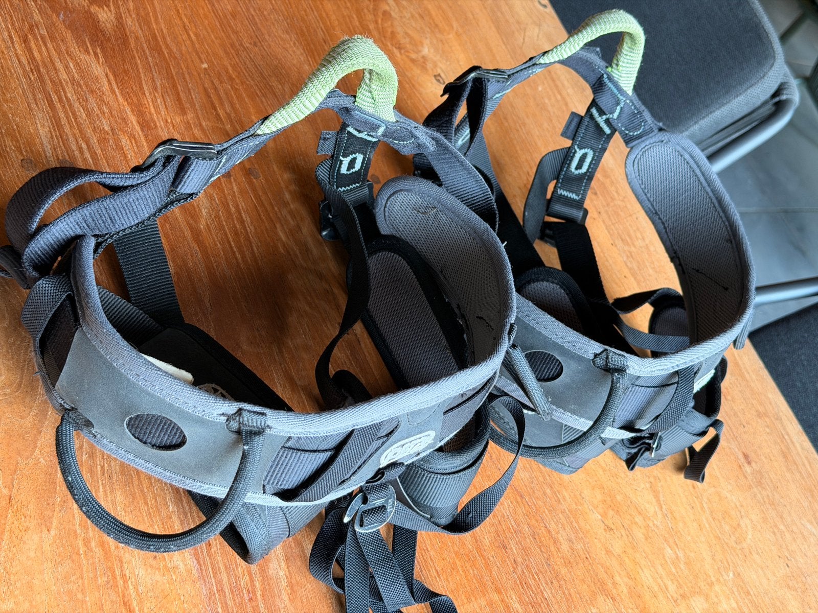 2x Petzl Aspir Klimgordel Maat 0 - Comfortabel en Verstelbaa, Sport en Fitness, Klimsport, Verzenden, Gebruikt, Klimsport-accessoire