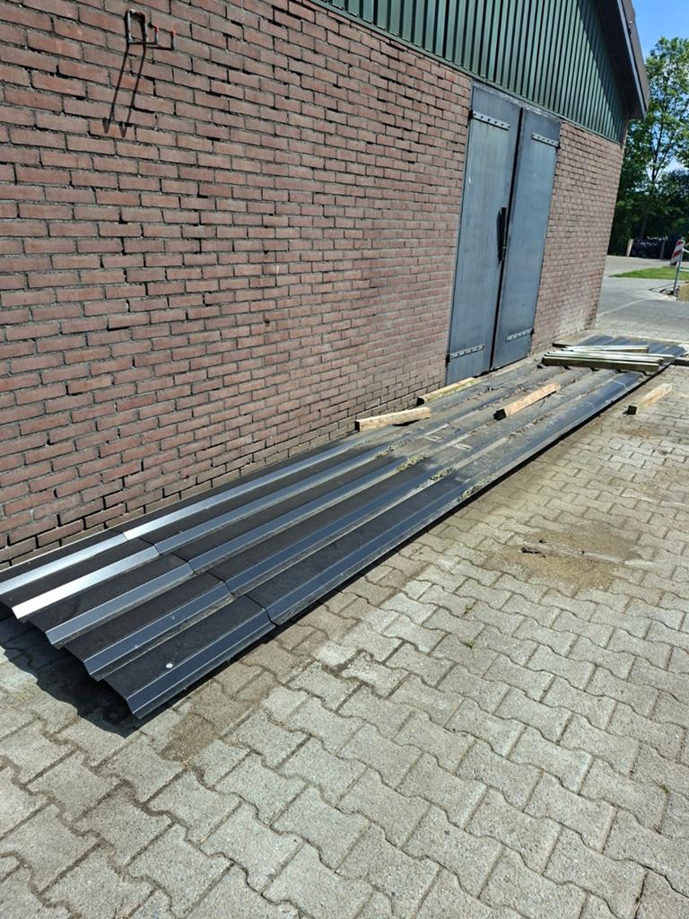 Zwarte Damwandplaten - Diverse Afmetingen, Ophalen, Zo goed als nieuw, Zwart, Overige materialen