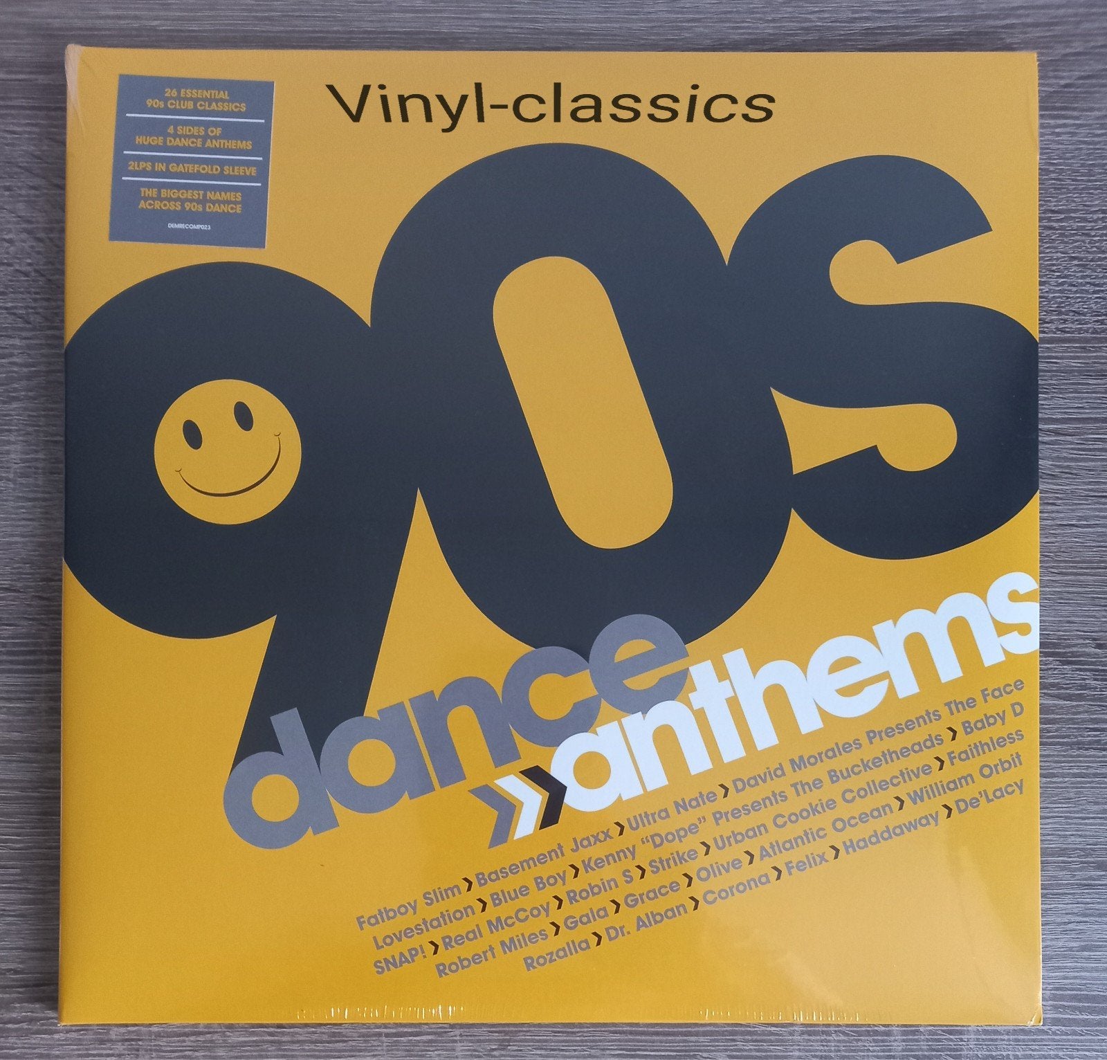 Vinyl-Classics 90s Dance Anthems - Diverse Artiesten, Dance, Ophalen of Verzenden, Verzamelalbum, Nieuw in verpakking
