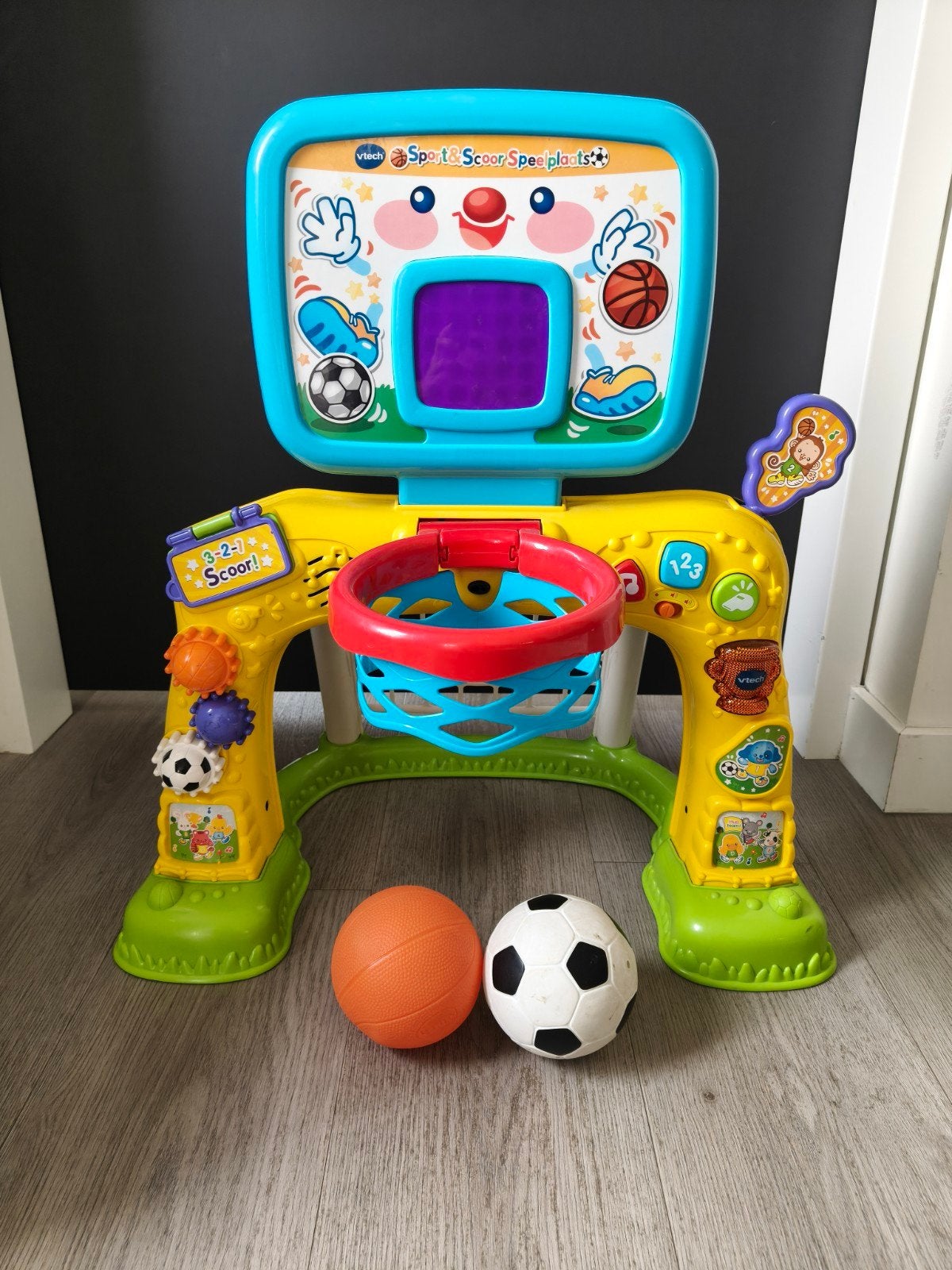 VTech Speel & Scoor Speelplaats - Interactief Speelgoed, Ophalen, Zo goed als nieuw, Overige typen, Met licht