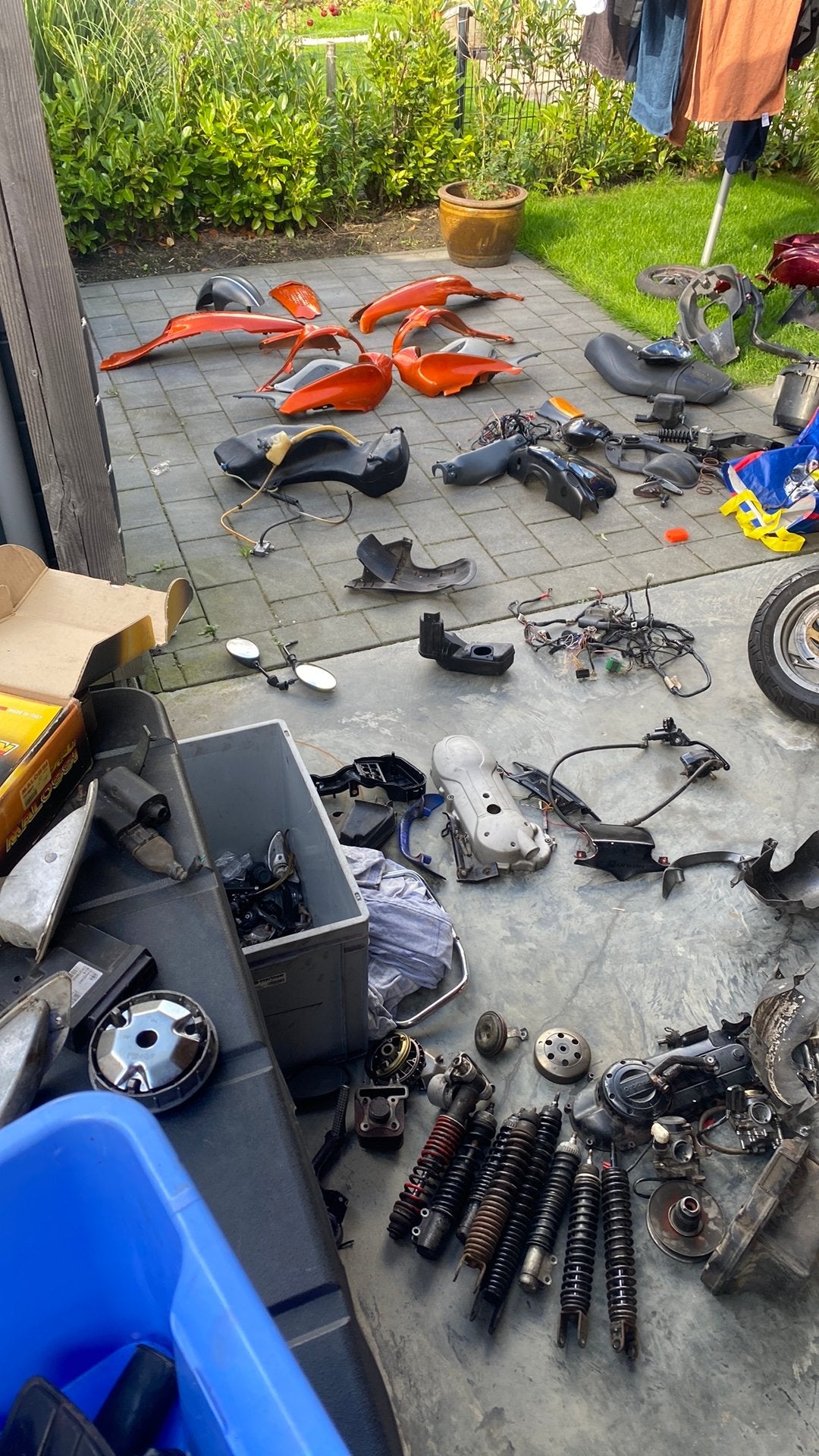 ‼️TE KOOP‼️ gilera/ piaggio spul! Pb wat je nodig hebt., Fietsen en Brommers, Ophalen of Verzenden, Zo goed als nieuw, Piaggio