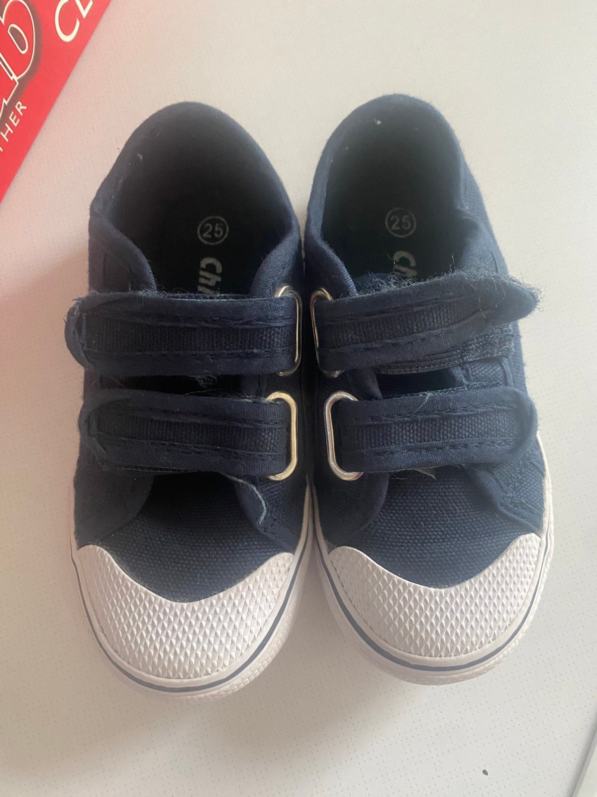 Blauwe gymschoenen maat 25, Ophalen of Verzenden, Zo goed als nieuw, Jongen of Meisje, Sportschoenen