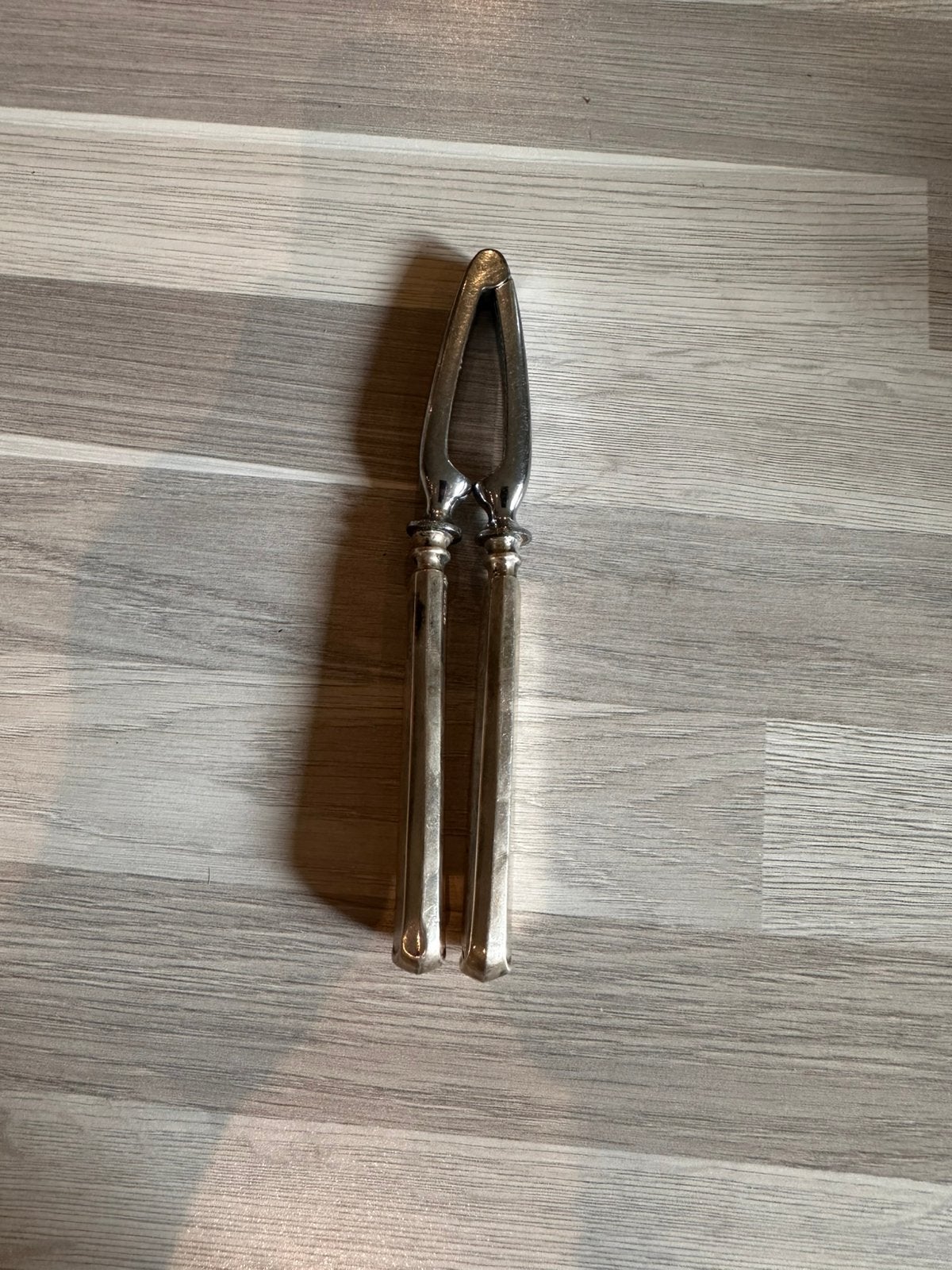 Antieke Zilveren Notenkraker - Elegant en Functioneel, Ophalen of Verzenden