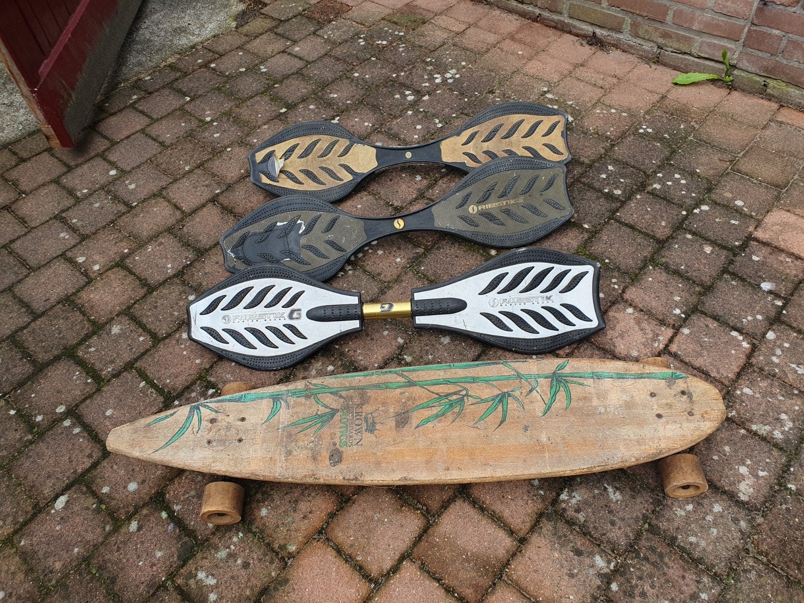 3 x RipStik en 1 x  Longboard, Sport en Fitness, Ophalen, Gebruikt, Waveboard, Longboard