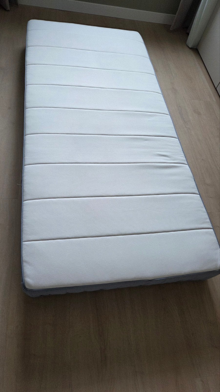 IKEA Vesteröy pocketveringmatras 90x200 niet gebruikt cm, 90 cm, Eenpersoons, Ophalen of Verzenden, Zo goed als nieuw
