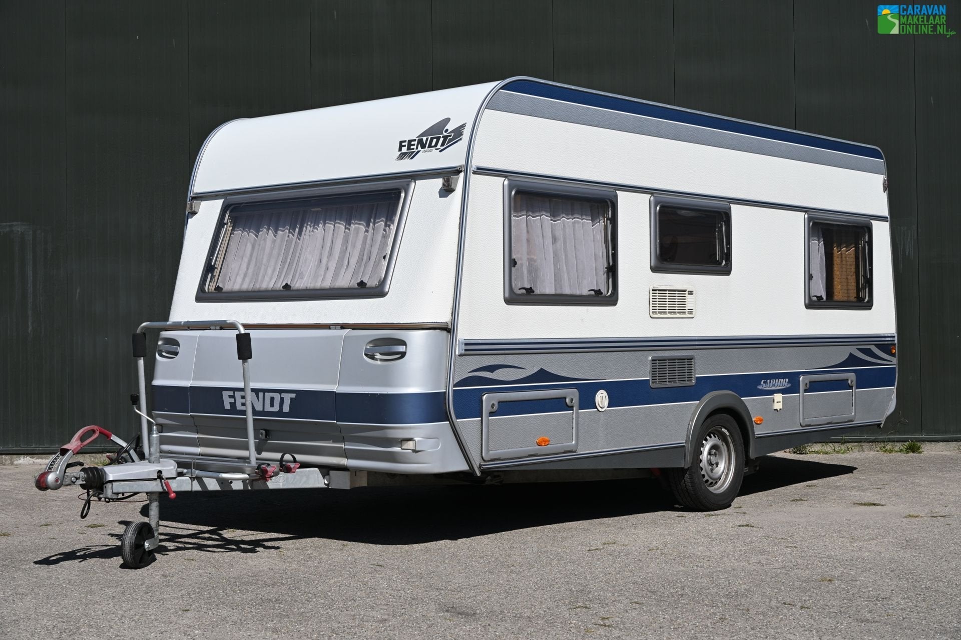 Fendt Saphir 470 TF Mover|Voortent|Fietsdrager|BOVAG 2026, Caravans en Kamperen, Caravans, Ringverwarming, Rondzit, Bedrijf, Fendt
