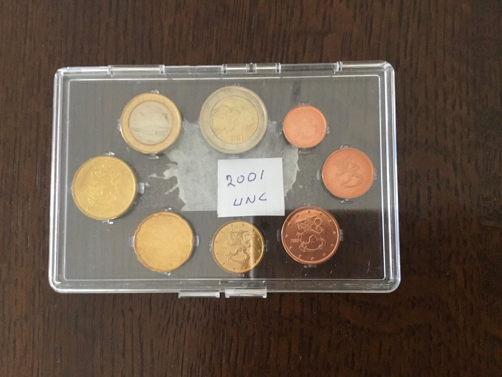 SETJE FINLAND UNC 2001., Ophalen of Verzenden, Finland, Overige waardes