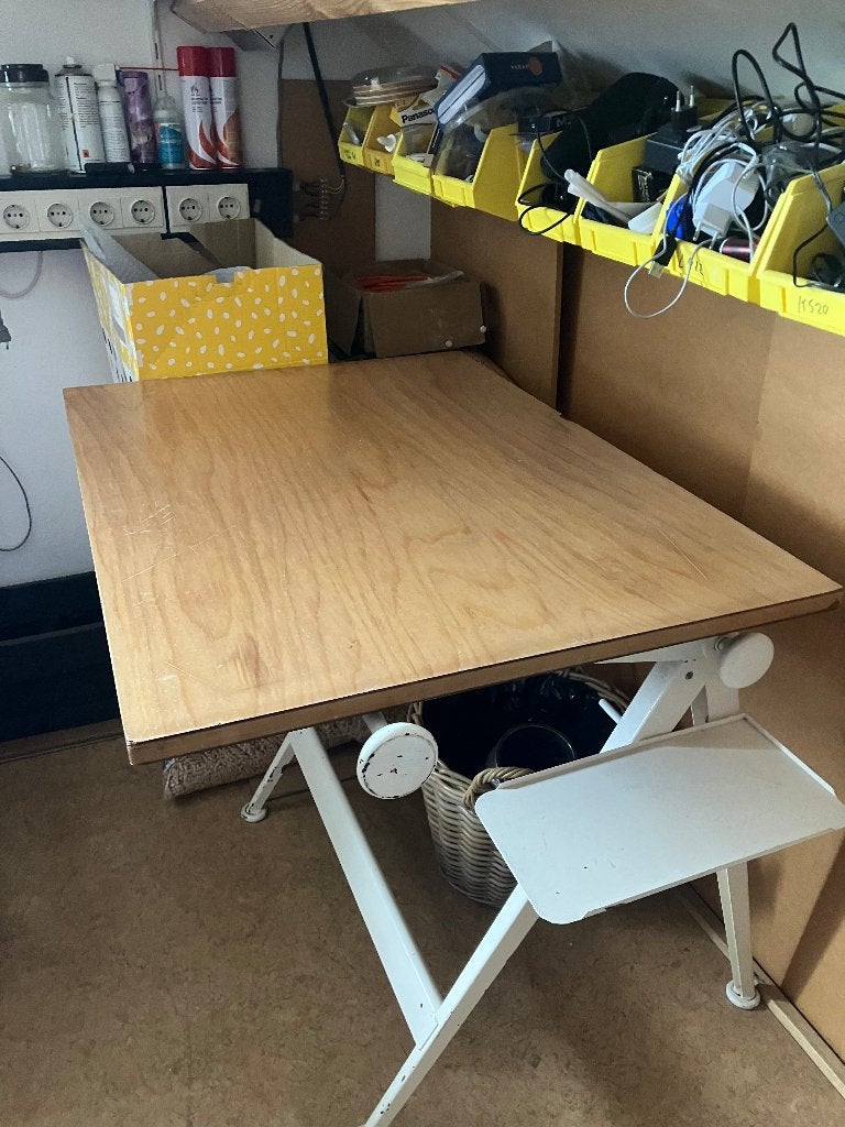 Tekentafel, Doe-het-zelf en Verbouw, Tekentafels, Ophalen, Gebruikt, Minder dan 130 cm