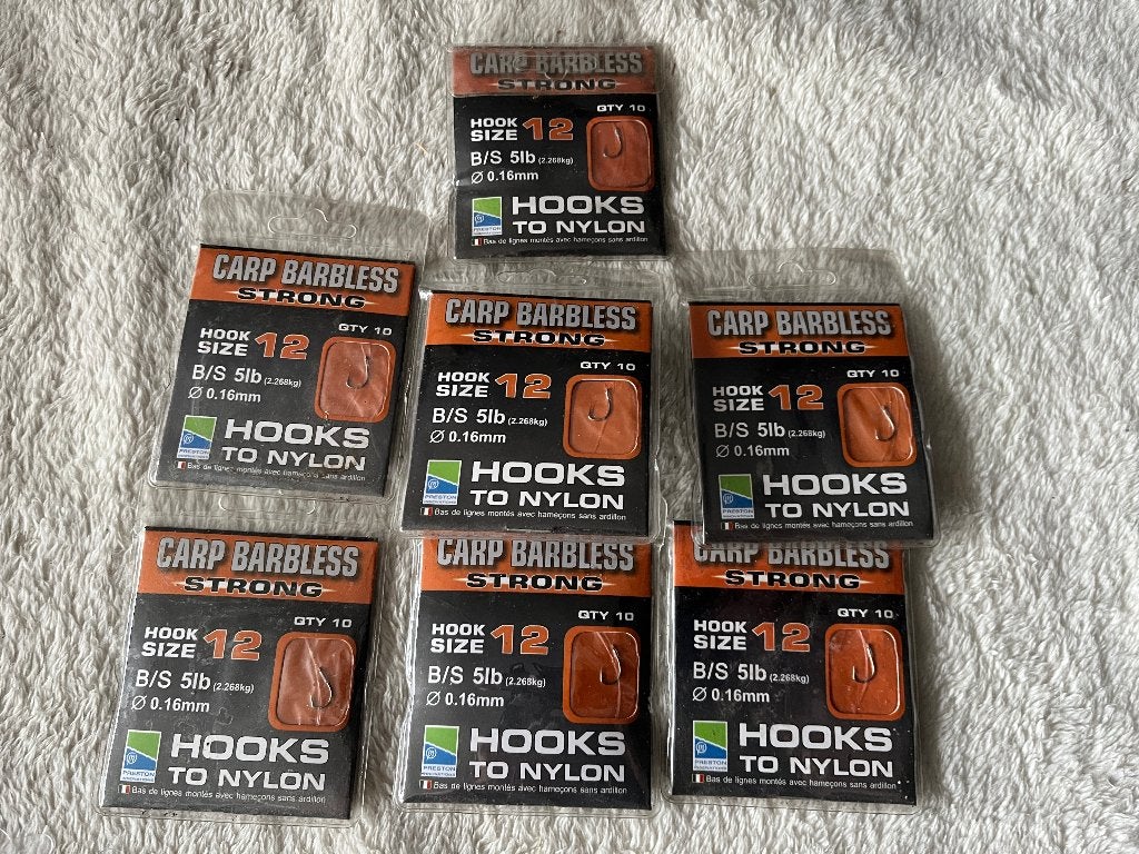 adv 185 / NIEUW mixset 7 onderlijnboekjes PRESTON, Ophalen of Verzenden, Nieuw, Haak